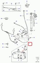 LAND ROVER DMB102970 - CONTENEDOR-LIMPIA CRISTALES/FAROS, CON LAVAFAROS ELECTRICO