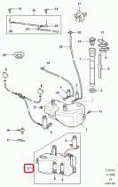 LAND ROVER DMB500010 - CONTENEDOR-LIMPIA CRISTALES/FAROS, CON LAVAFAROS ELECTRICO