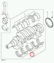 LAND ROVER STC2070 - SEMICOJINETE BANCADA-PLANO, AMARILLO