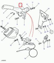 LAND ROVER ANR3693 - PALANCA - MANDO FRENO ESTACION.