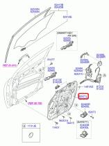 HYUNDAI 82471D7010 - PANEL MODULO PUERTA DEL IZDA