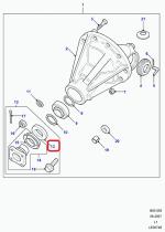 LAND ROVER FRC8220G - RETÉN DIFERENCIAL DEL. Y TRAS GENUINO