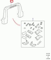 LAND ROVER VPLPP0061 - CONJUNTO BARRA PARACHOQUES-DELANTERA