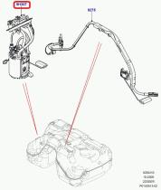 LAND ROVER LR010432 - UNIDAD EMISORA Y BOMBA