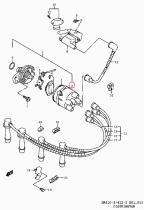 SUZUKI 33321-75F00-000 - TAPA,DISTRIBUIDOR