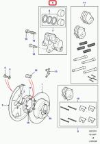 LAND ROVER LR005950 - PINZA DE FRENOS TRASERA IZQUIERDO