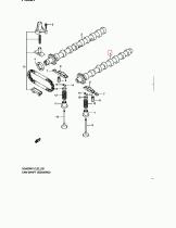 SUZUKI 12711-67J00-000 - ARBOL DE LEVAS,ADMISION